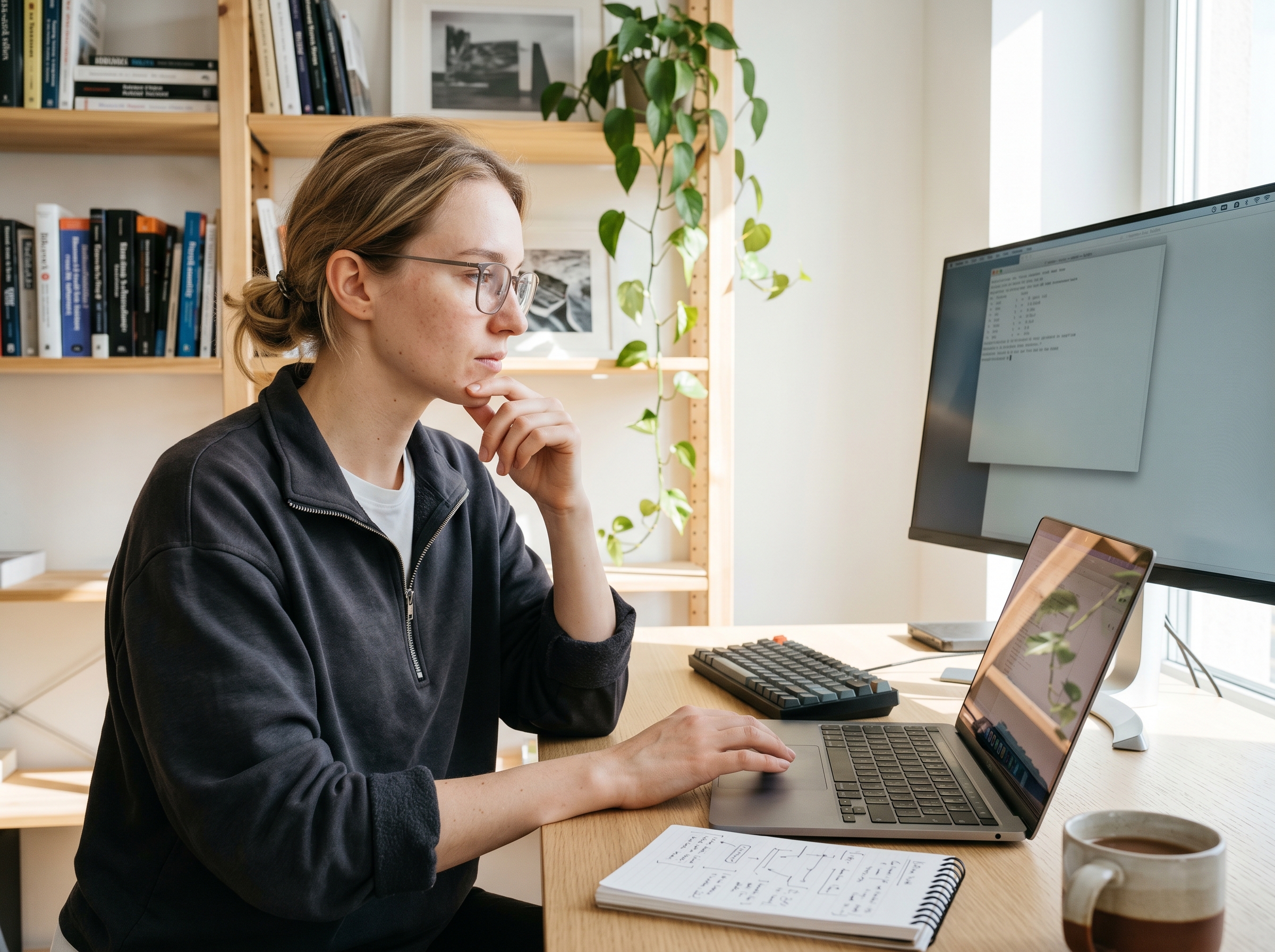 Ingenieure en delivrabilite analysant a l'ecran les enregistrements DNS SPF et DKIM d'un domaine