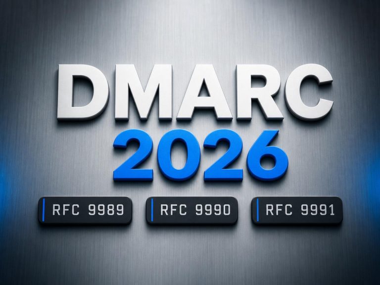 DMARC 2026 — RFC 9989, RFC 9990, RFC 9991